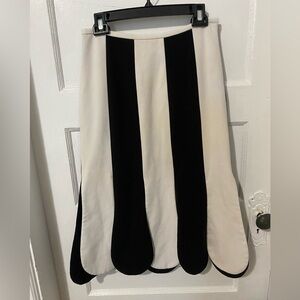 Black and White Victoria Beckham for Target Women's Skirt